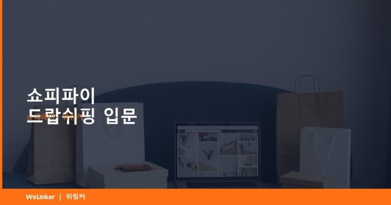 재고 없이, 전 세계에 판매 — 쇼피파이 드랍쉬핑 입문