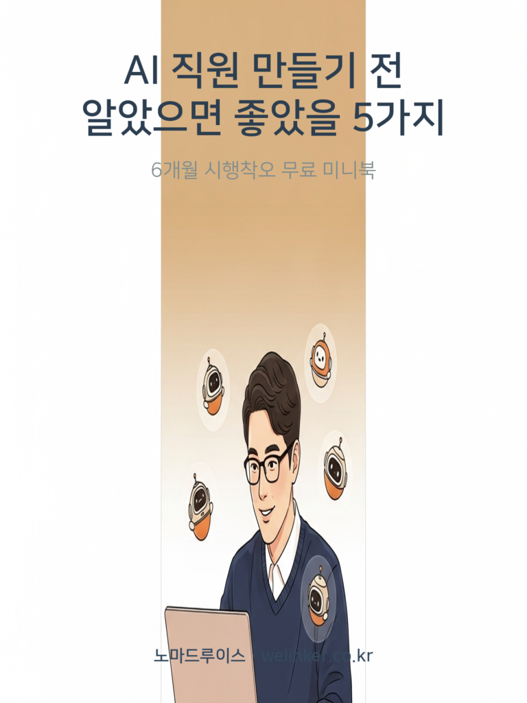 AI 직원 19명 만들기 — 25케이스 + SOP 풀버전