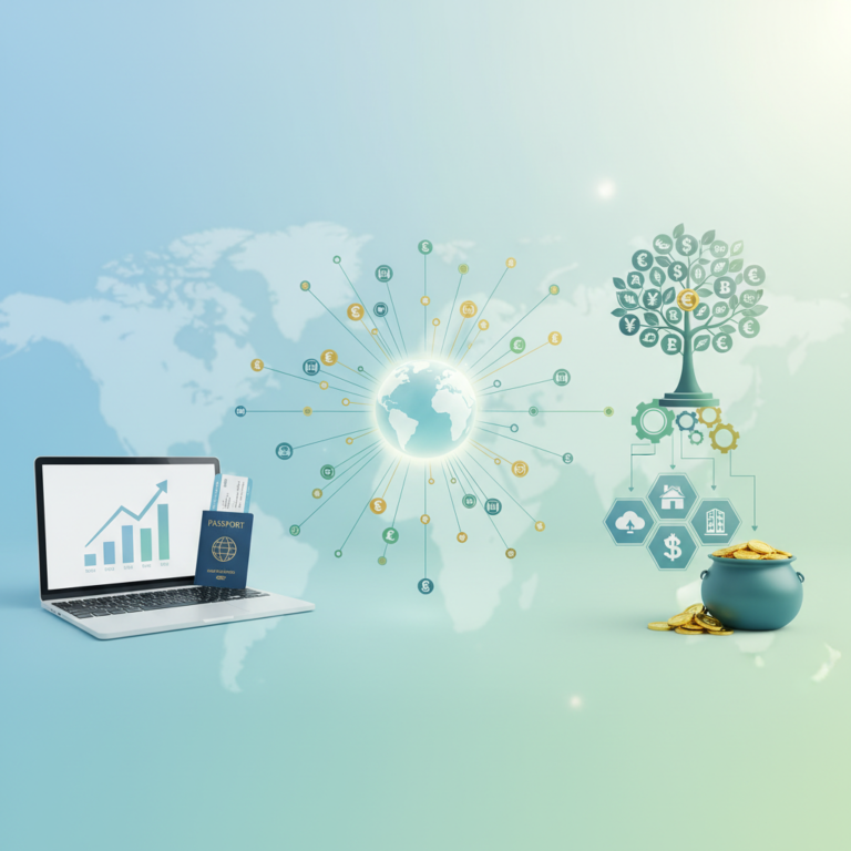 해외에서 일하며 수익 구조를 만드는 현실 전략