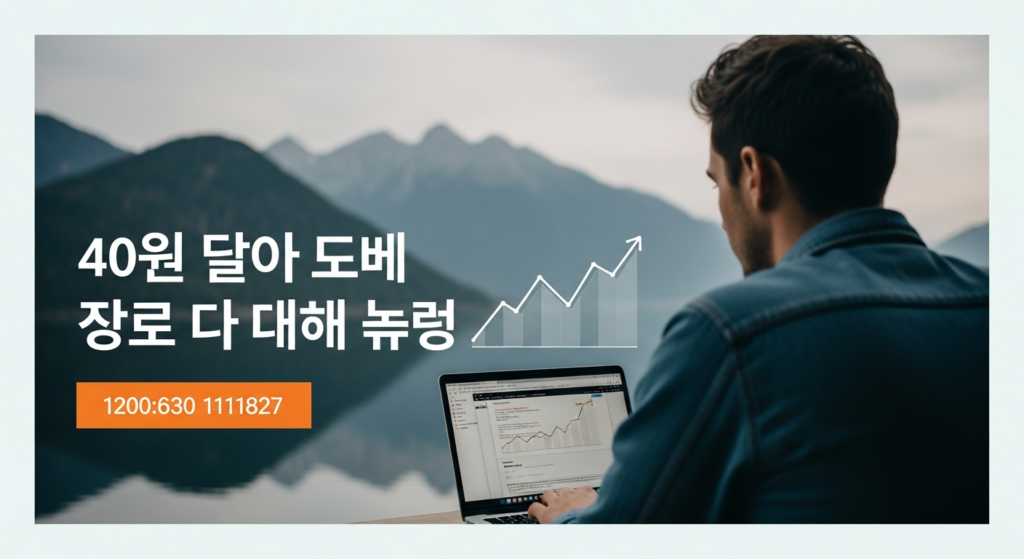 40대 디지털노마드가 자유보다 먼저 만들어야 하는 반복 수익 구조