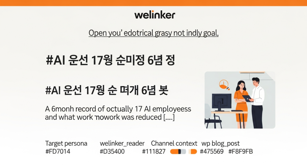AI 직원 17명을 실제로 운영해본 6개월의 기록