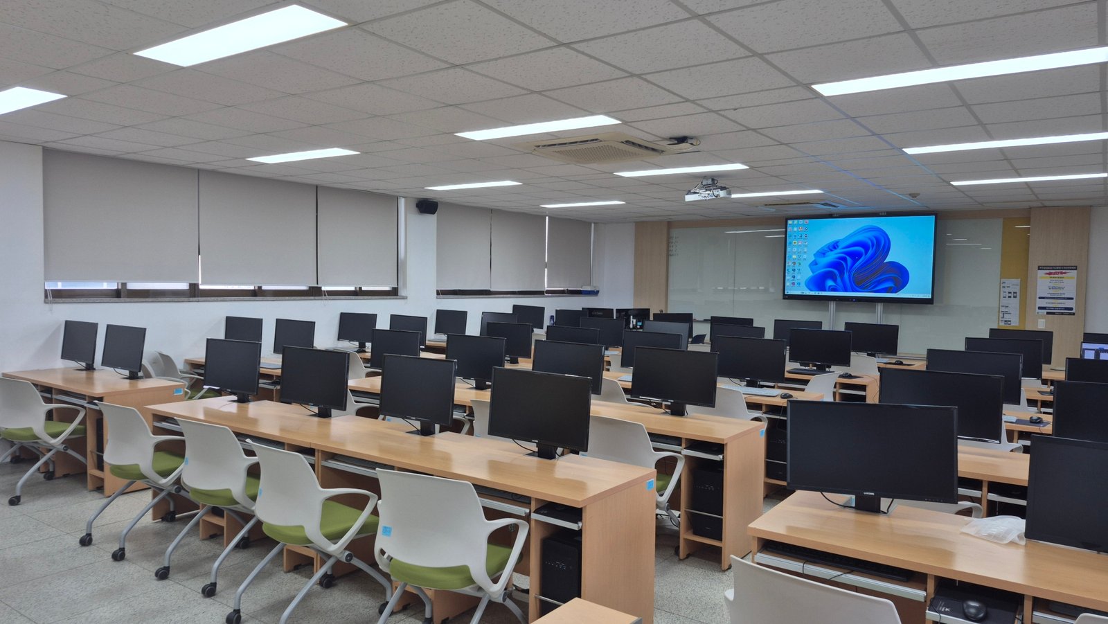 유한대학교 강의실